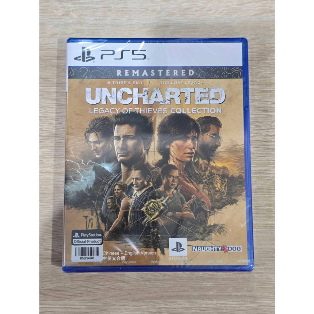 Ps5 uncharted legacy of thieves collection มือ1  มีซับอังกฤษ พร้อมส่ง
