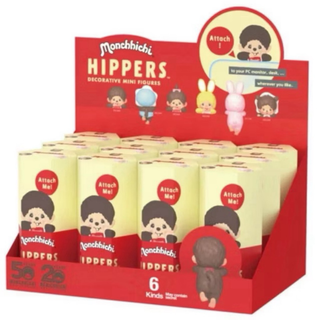 Monchchichi Hippers - ที่ติดโทรศัพท์ม่อนชิชิ จุ่ม แท้💯