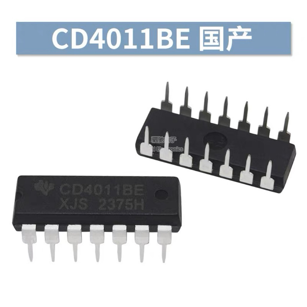HCF4011BE ใหม่แท้ CD4011BE NAND gate IC DIP-14