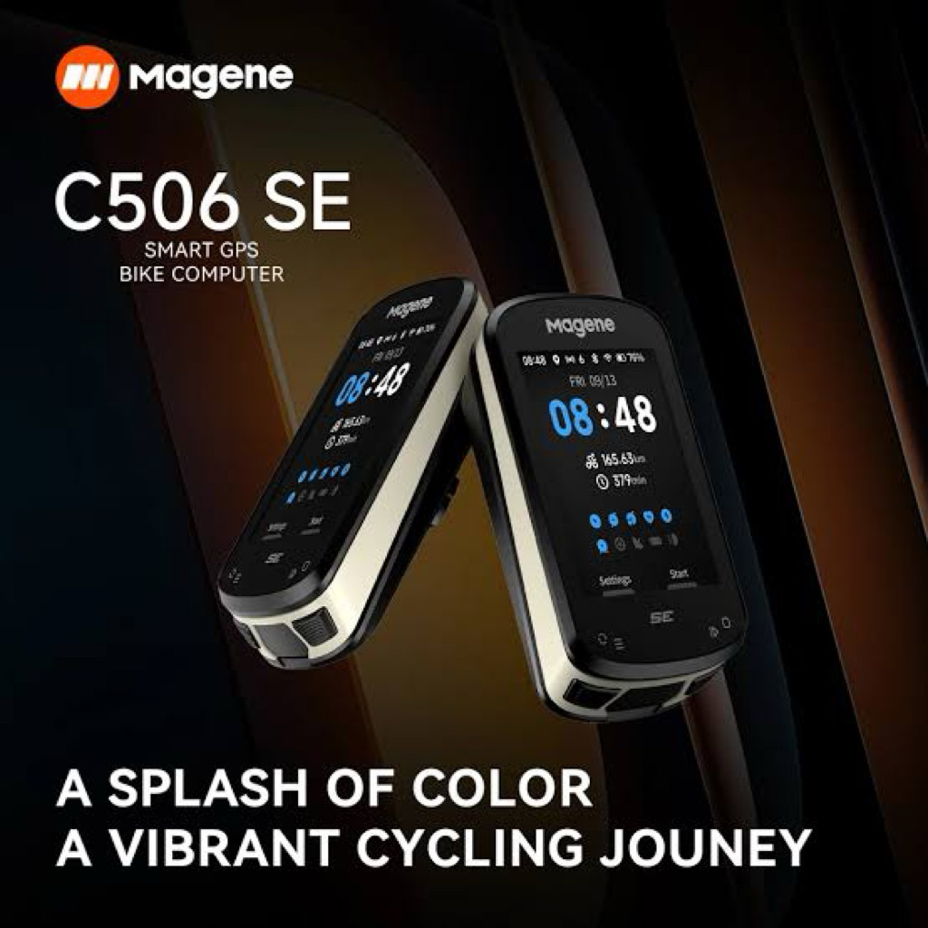 New2026 ไมล์จักรยาน Magene รุ่น C506 SE จอสี นำทางได้ รุ่นเล็กสเปคจัดเต็ม รุ่นน้องเล็กตัวใหม่ล่าสุด 