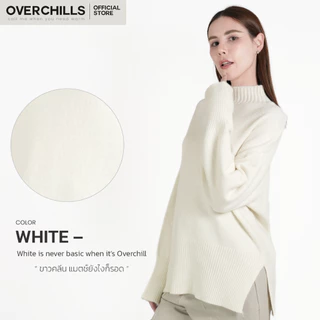 Overchills เสื้อไหมพรมแขนยาว ผู้หญิง OVERSIZE ไซส์ใหญ่ เนื้อผ้าหนา กันหนาวได้ 0-10 องศา