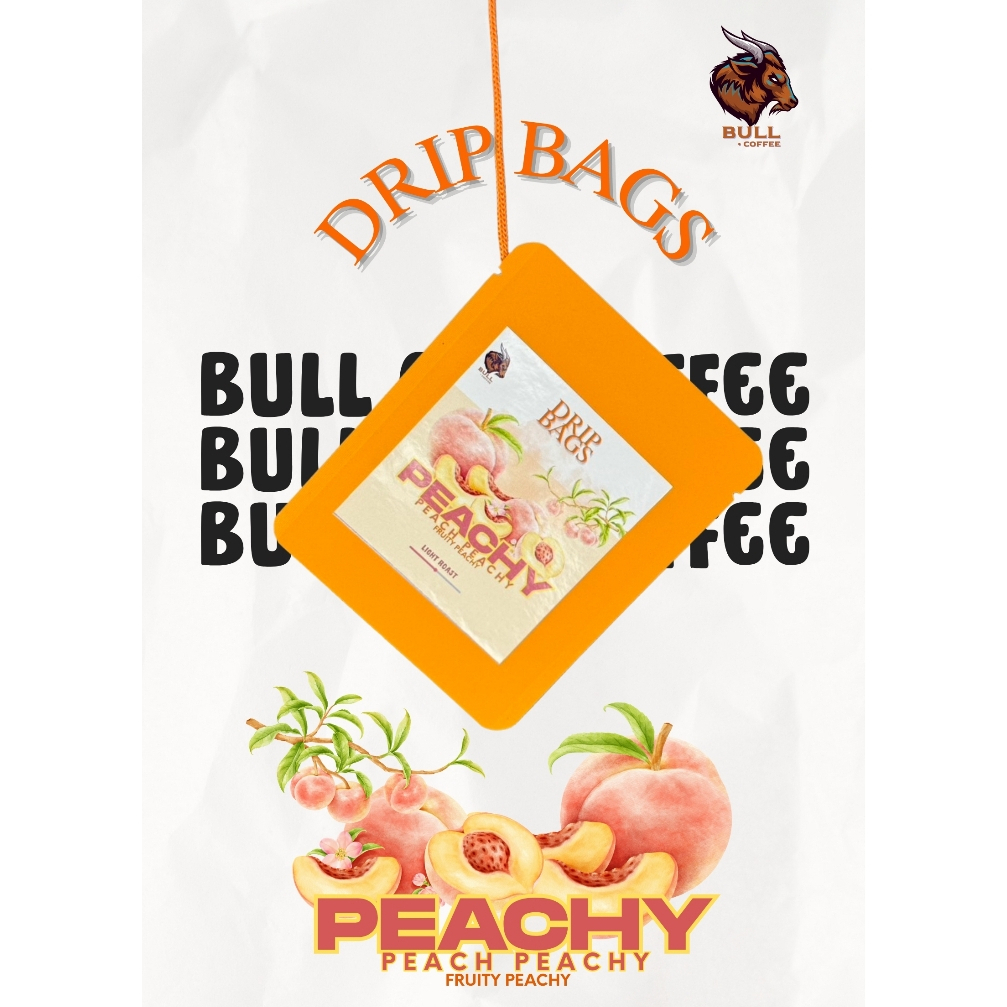 กาแฟคั่ว Drip Bags Colombia ''Peachy กลิ่นพีชชี่''
