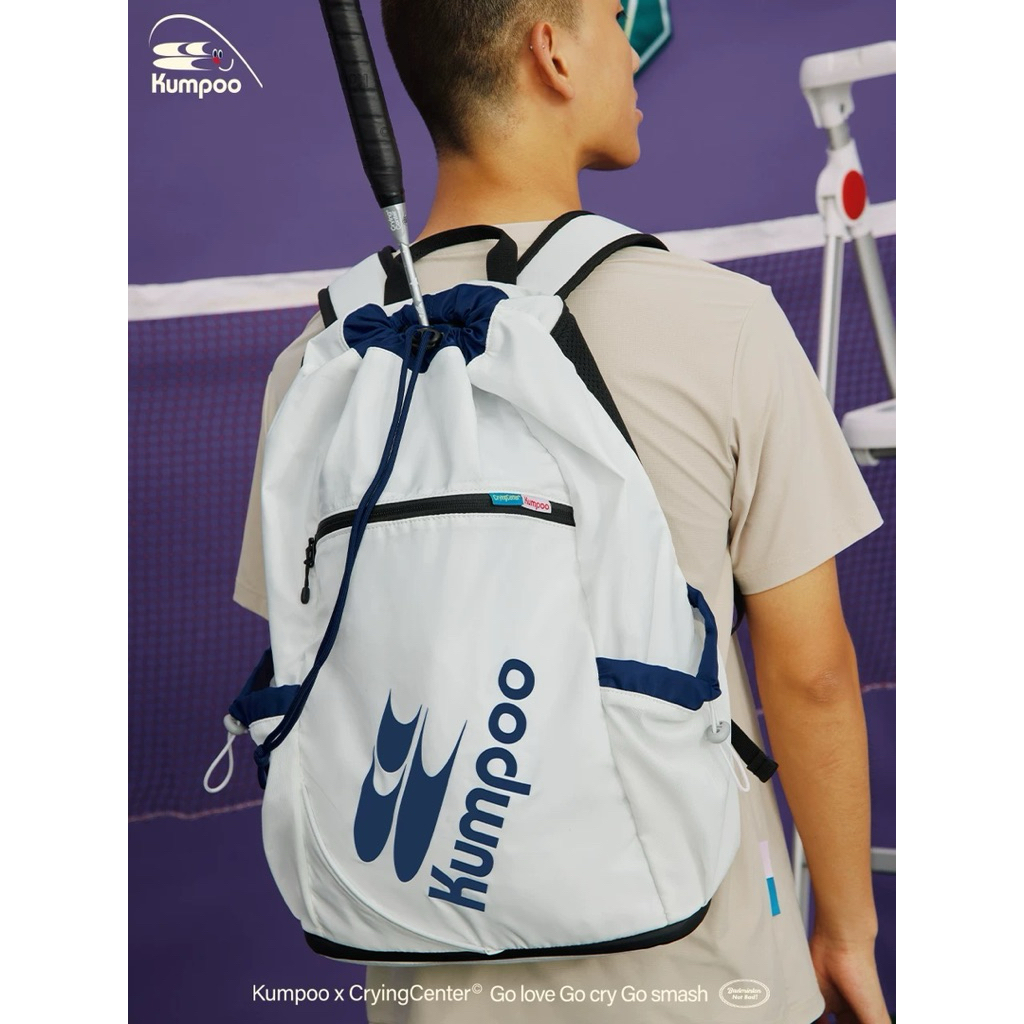 CryingCenter กระเป๋าเป้แบดมินตัน/แบคแพคสะพายหลัง Crying Center × Kumpoo  "Badminton Shoe Storage Bac