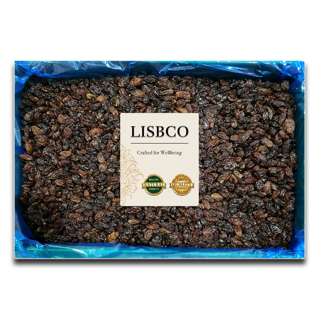 ลูกเกดดำ 10 กก. ลูกเกดสีดำ พร้อมทาน Black Raisins 10 kg เกรด AA+ สินค้านำเข้า คุณภาพดี สดใหม่ ไม่หืน
