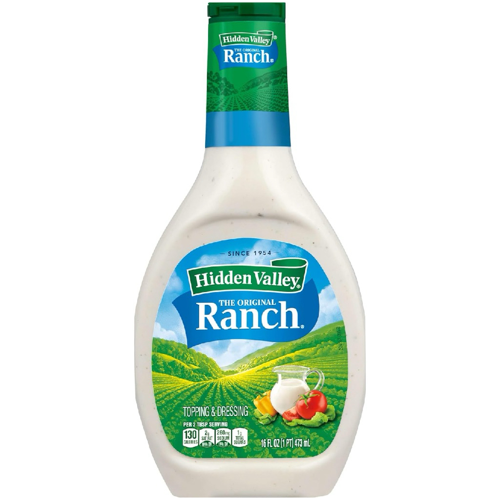 [พร้อมส่ง] Hidden Valley Original Ranch Dressing/Butter Milk Ranch Dressing 473ml. น้ำสลัด