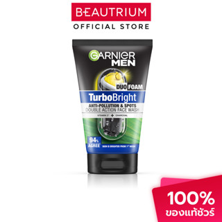 GARNIER Men Turbo Bright Duo Foam Anti-Pollution & Spots Dou…