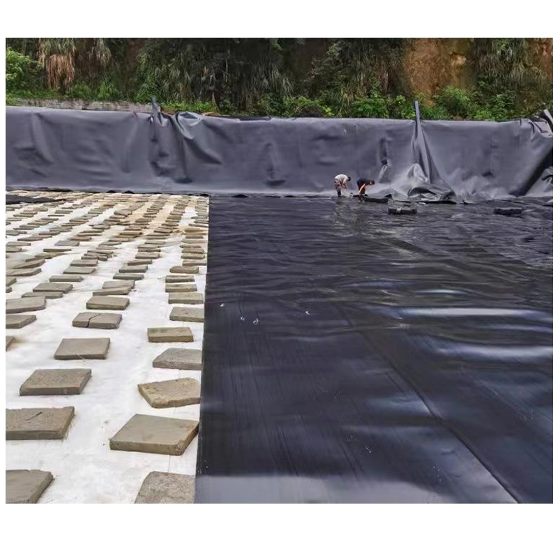 【300/500 ไมครอน】แผ่นกันน้ำ HDPE สำหรับบ่อปลา แผ่นพลาสติกปูบ่อเลี้ยงสัตว์น้ำ ผ้ากันน้ำ ฝาครอบบ่อปลาพลาสติก วัสดุกันน้ำสำห ราคา ถูกที่สุด ดีลบีเคเค แกลเลอรีภาพที่ 7