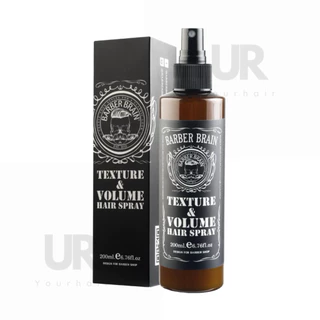 (พร้อมส่ง/ของแท้มีเลขจดแจ้ง) BARBER BRAIN TEXTURE & VOLUME HAIR SPRAY สเปรย์น้ำเกลือ เพิ่มเท็กซ์เจอร์และวอลลุ่มผม