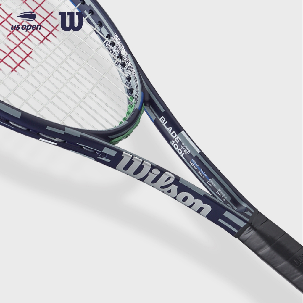 Wilson BLADE 100L V9 US OPEN 2025 ไม้เทนนิส Unstrung WR192811U2 Official Store — صورة 4