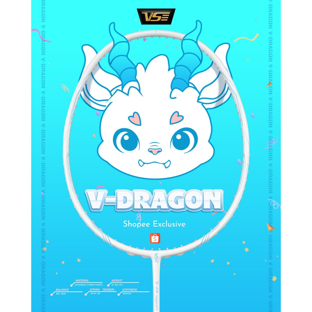VENSON ไม้แบดมินตัน VS รุ่น V - DRAGON