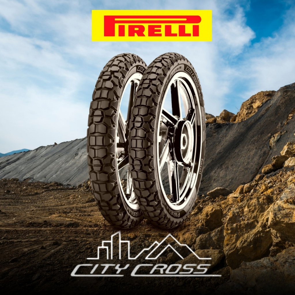 ยางกึ่งวิบาก Pirelli City Cross ขอบ 17 CT125 PG-1 Wave Dream 2.75-17 3.00-17 พีรารี่ เวฟ ดรีม ราคา ถูกที่สุด ดีลบีเคเค แกลเลอรีภาพที่ 2