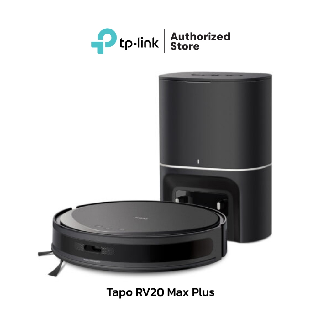 TAPO Robot Vacuum Cleaner & Auto-Empty Dock MagSlim LiDAR Navigation รุ่น Tapo RV20 Max Plus