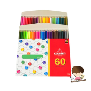 สีไม้ยาวคอลลีน 12สี 24สี 36สี 48สี 60 สี 1 หัว No.775 COLLEEN