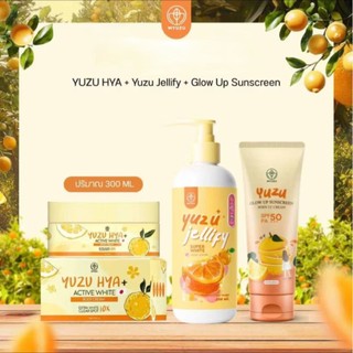 สูตรใหม่MYUZU เจลลี่เซรั่ม (สูตรมาร์คผิวญี่ปุ่น) 200 ml. ครีมเจล ยูซุ (หัวเชื้อสารสกัดญี่ปุ่น) 120 ml. ของแท้ 100%