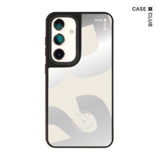 CaseClub เคส ซัมซุง เคส Samsung เคส กระจก ลาย Rally Silver lining สำหรับ Galaxy S26 Ultra / S26 / S25 Ultra / S25