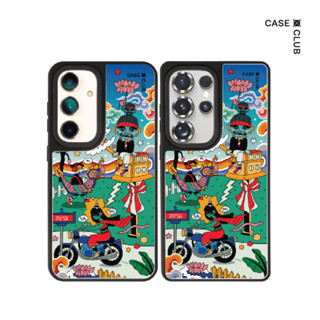 CaseClub เคส ซัมซุง เคส Samsung เคส กระจก ลาย Thai Biker สำห…