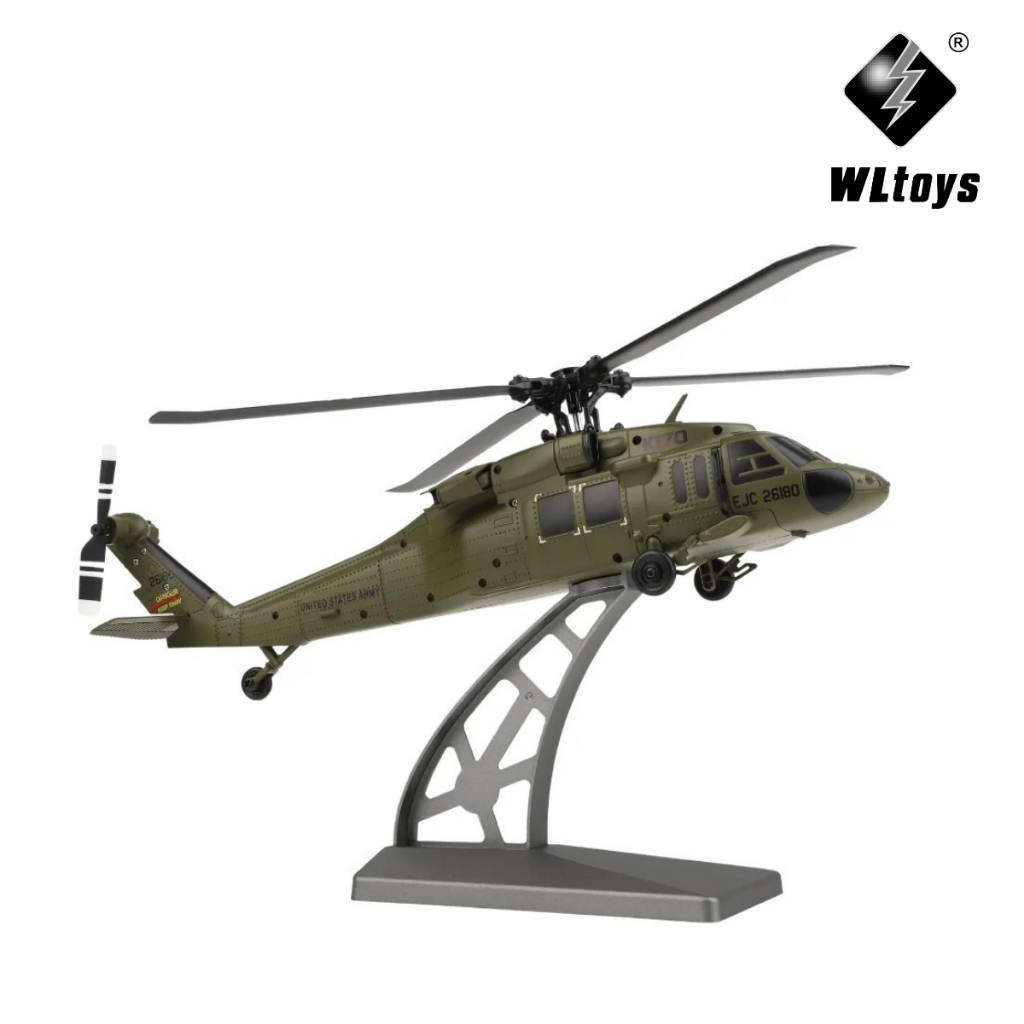 เครื่องบินบังคับ WLTOYS K170 UH-60L Helicopter  4CH 6-Axis Gyro Brushless Motor