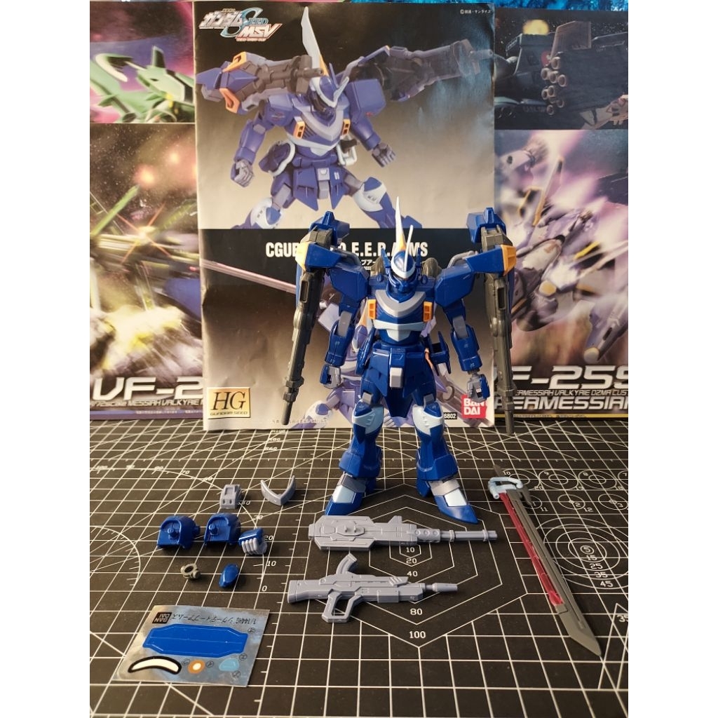 Hg 1/144 Cgue Deep Arms Bandai กันดั้มมือสองประกอบเเล้ว