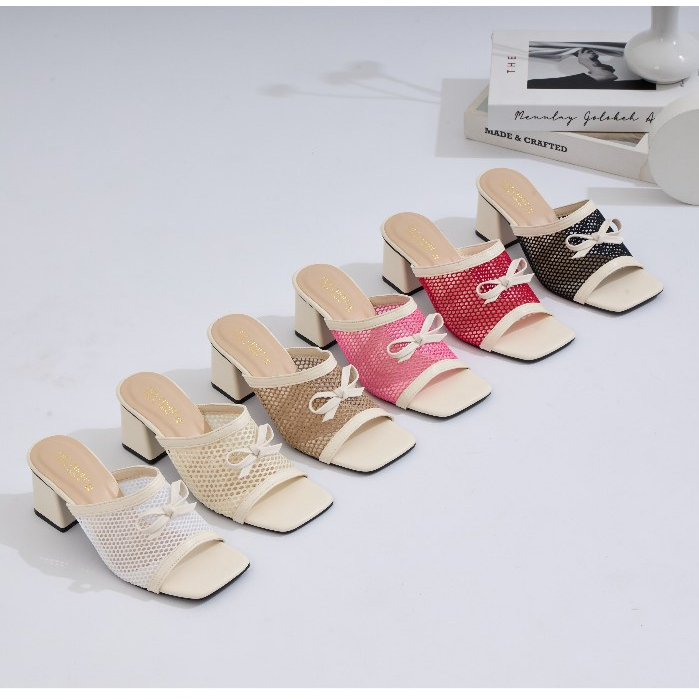 36-42 ใหม่ล่าสุด รองเท้าตาข่ายส้นสูง 2 นิ้ว แบรนด์ Lisa Shoes (L11) ใส่สบาย พร้อมส่งจากไทย