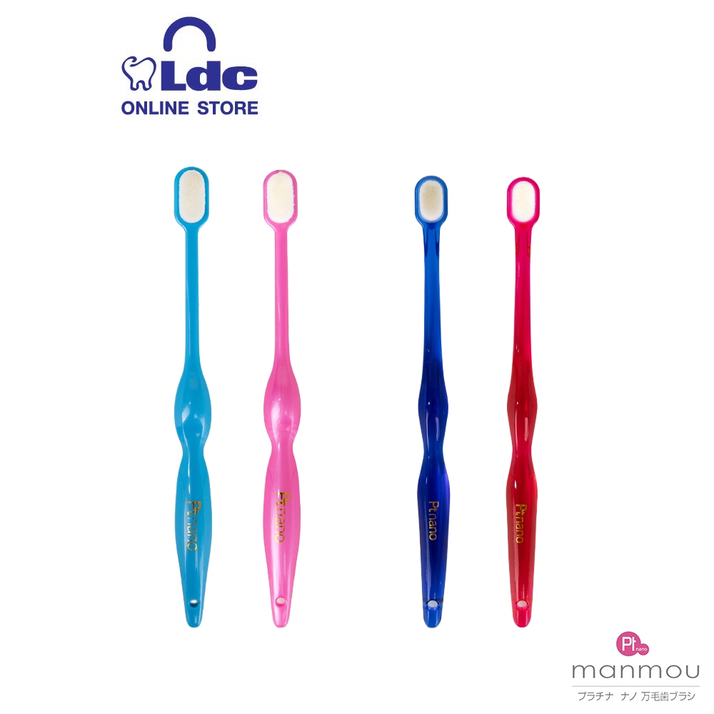 แปรงสีฟันแมนเมา Manmou Toothbrush รุ่น Focus Adult, Compact จากญี่ปุ่น