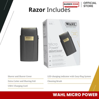 WAHL Micro Power Shaver | เครื่องโกนเก็บผิวขนาดเล็ก สำหรับงานละเอียด | ของแท้ ศูนย์ไทย