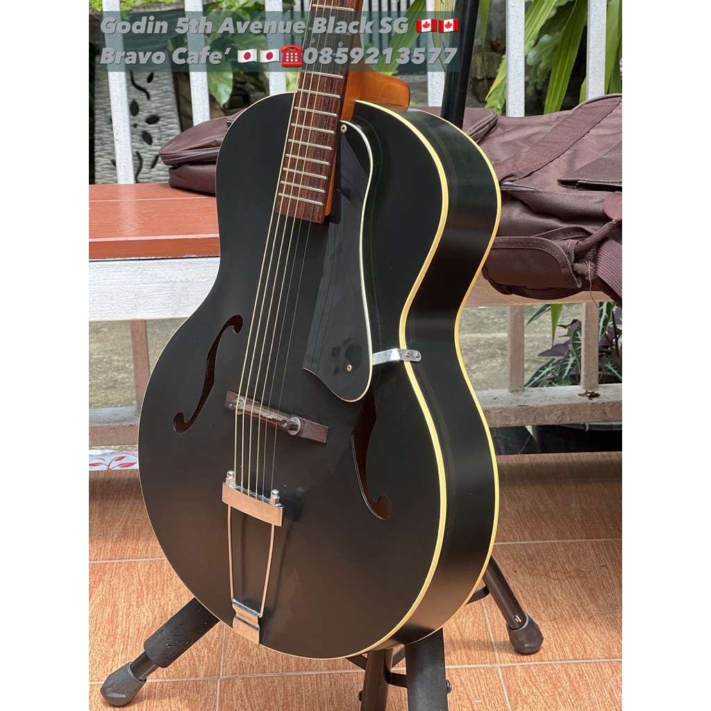 ขายกีต้าร์ Godin 5th Avenue Black SG 🇨🇦