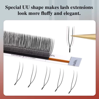 (ร้านในไทย)ขนตา Nagaraku 2D UU Lashes (Air Series)ของแท้100% พร้อมส่งในไทย#ขนตานาการากุ#NagarakuEyelash#อุปกรณ์ต่อขนตา🇹🇭