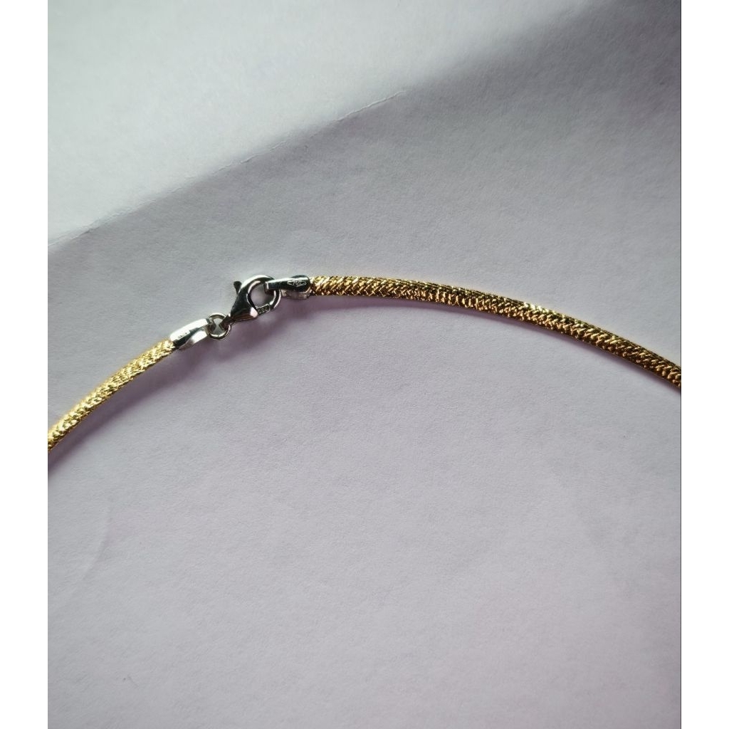 สร้อยคอ18kแท้(ทองคำ75%) Italy โช้คเกอร์ 16, 18นิ้ว