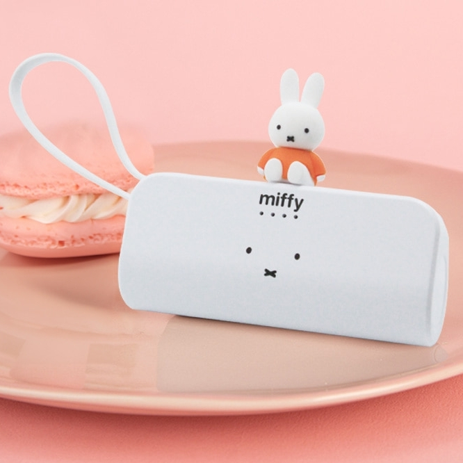 ( พร้อมส่ง ) Miffy Docking Battery 2Way แบตสำรองไร้สายแบบ 2 หัว 5000mAh
