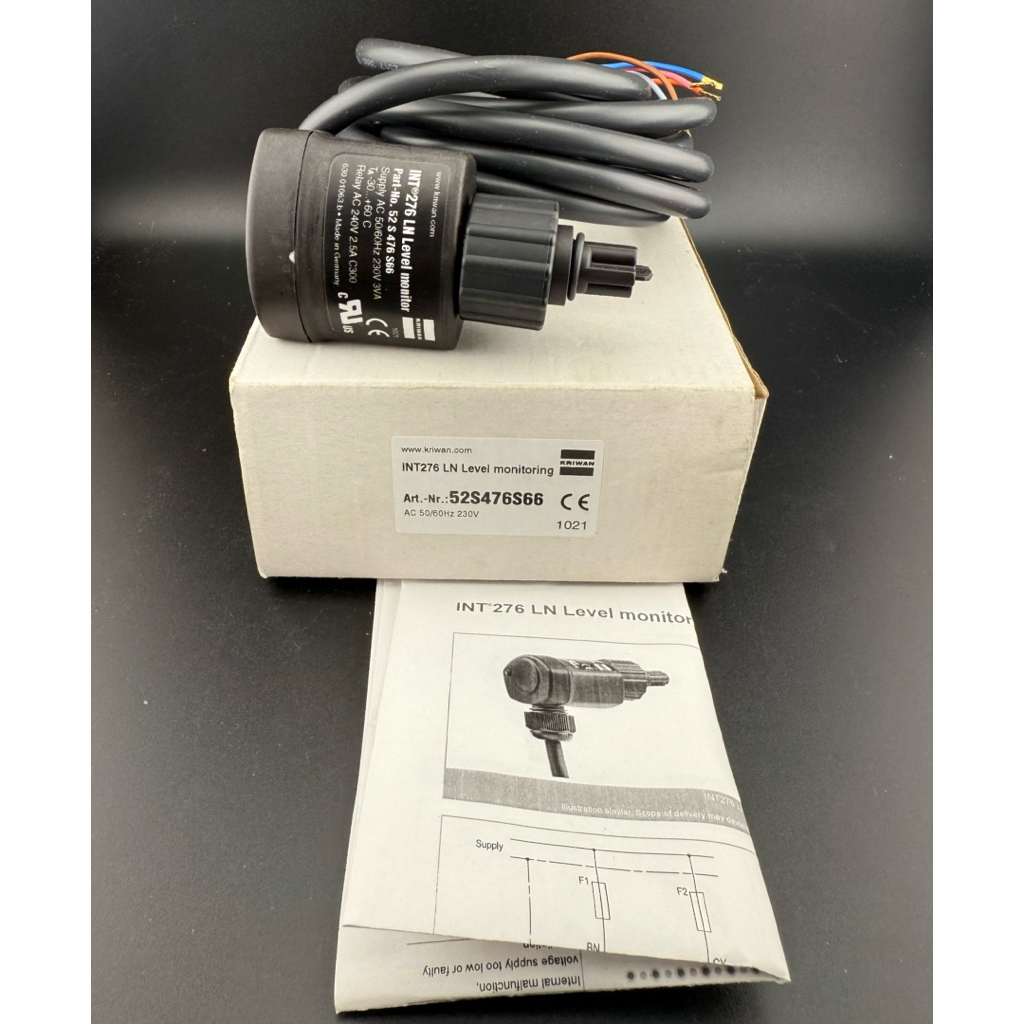 KRIWAN INT@276 Level Monitor , OIL LEVEL MONOTORING   Part-No.52 S 476 S66 ( INT276)