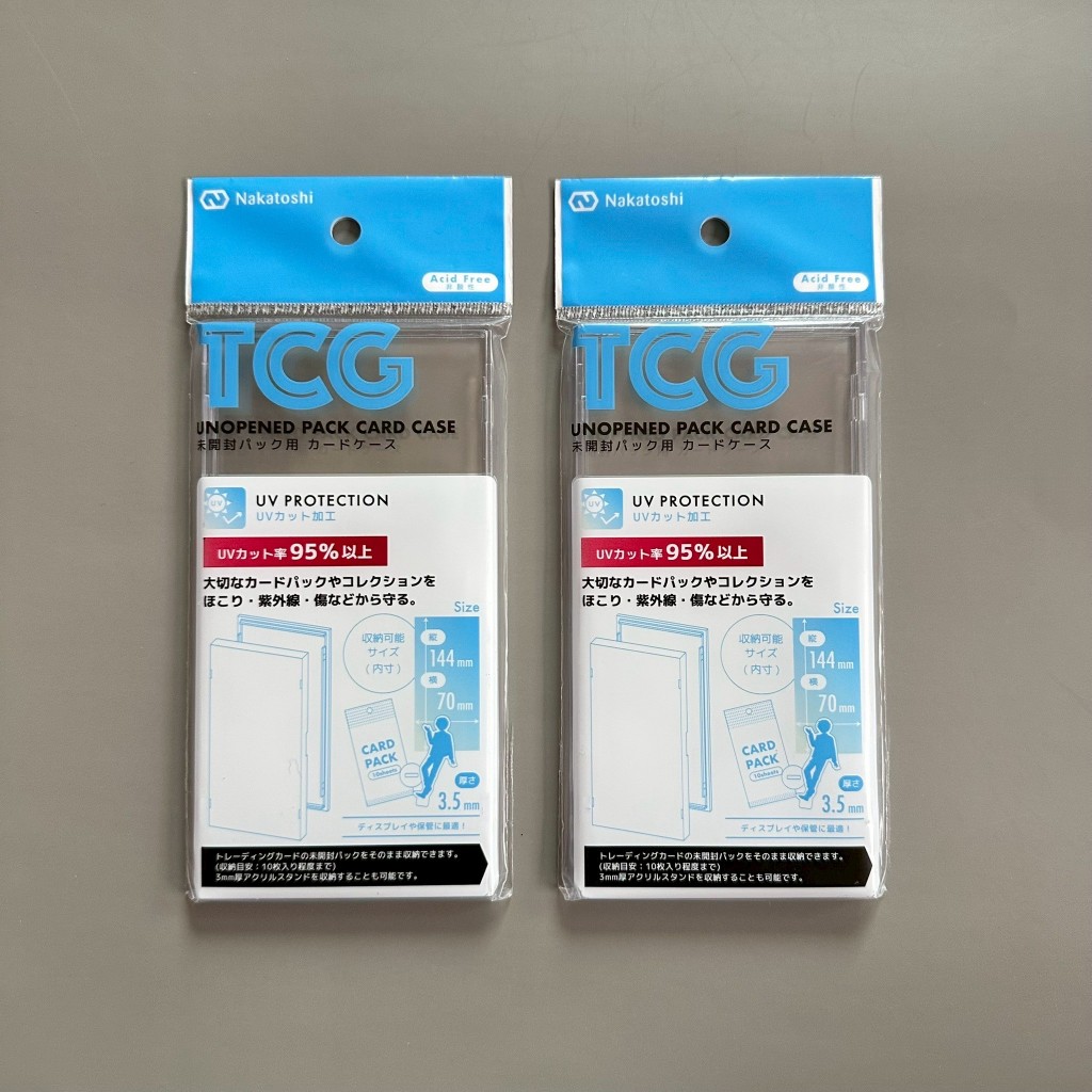 [พร้อมส่งในไทย] TCG Unopened Packs Card Case เคสเก็บซองการ์ด ของแท้ 100% จากญี่ปุ่น