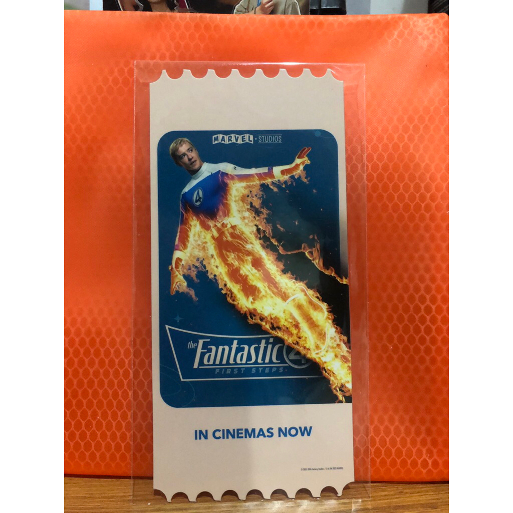 SF Collectible Ticket แท้จากSF Cinema /The Fantastic 4:First Steps