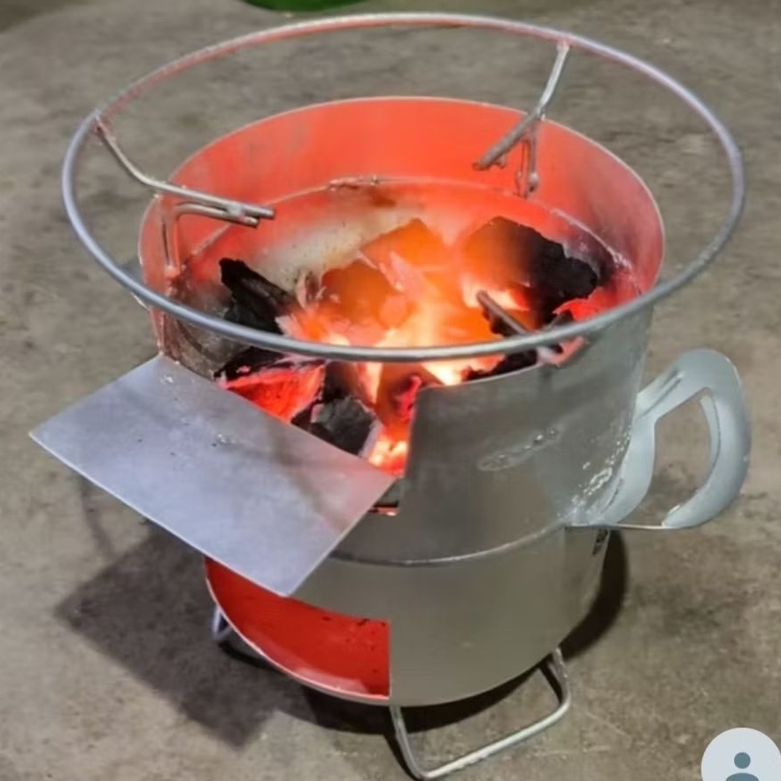 เตา(ส่งไว)เตาเหล็กแบบสมัยใหม่ทนทานใช้งานง่าย