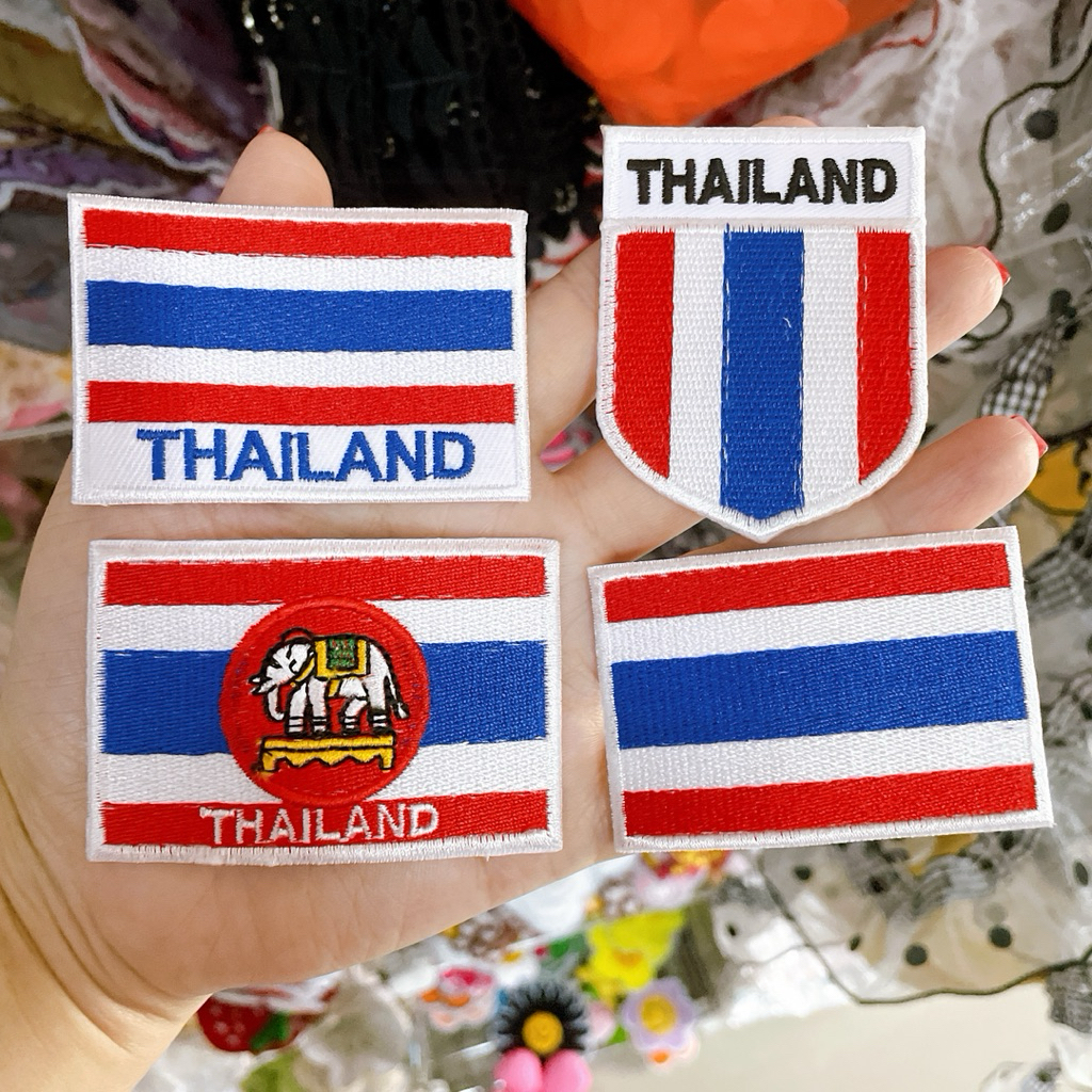 ตัวรีดธงชาติไทย อาร์มธงชาติ