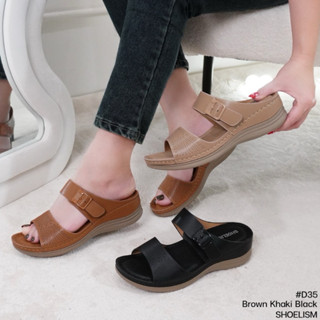 รองเท้าสุขภาพ (SS D35) รองรับแรงกระแทกดีมาก ส้นสูงกำลังดีน้ำ…