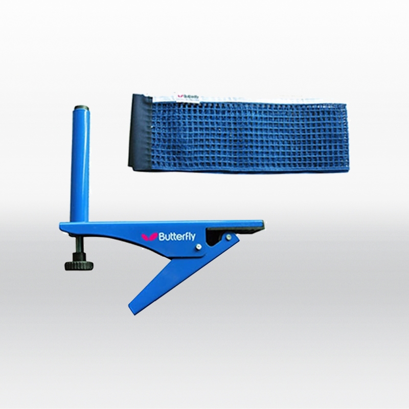 เน็ตปิงปอง พร้อมเสาและตาข่าย BUTTERFLY รุ่น Clip Net Set NT01