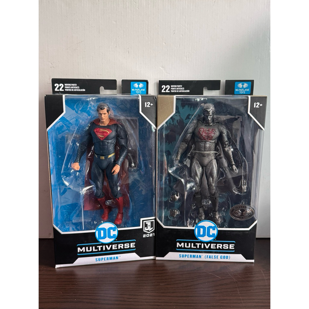 McFarlane Toys DC Comics Multiverse Superman and False God BVS Batman Zack Synder's Justice League M