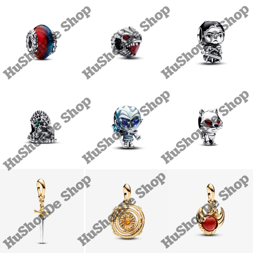 ชาร์มPandora Game of Thrones ชาร์มแพนโดร่า เงินแท้S925 พร้อมจัดส่งในไทย