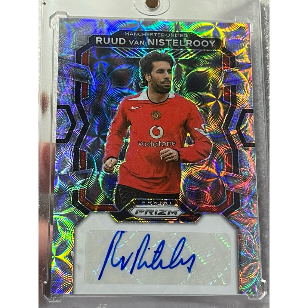 Football Card Ruud Van Nistelrooy การ์ดฟุตบอลลายเซ็นรุด ฟานนิสเตอร์รอย แมนยู
