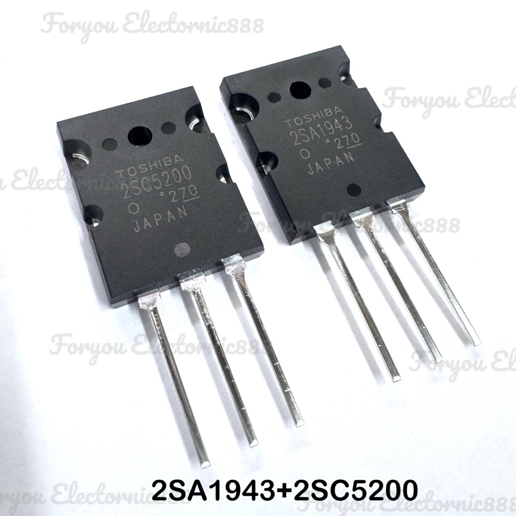 1คู่ 2SA1943 2SC5200 ของใหม่ มีพร้อมส่ง