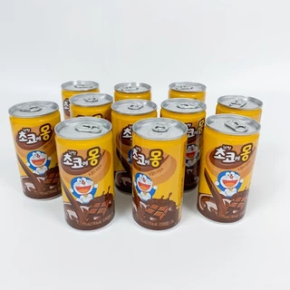 เครื่องดื่มเย็น รสช็อกโกแลต แบบกระป๋อง 175 ml Chocomong เครื่องดื่มช็อกโกแลตเกาหลี 초코에몽