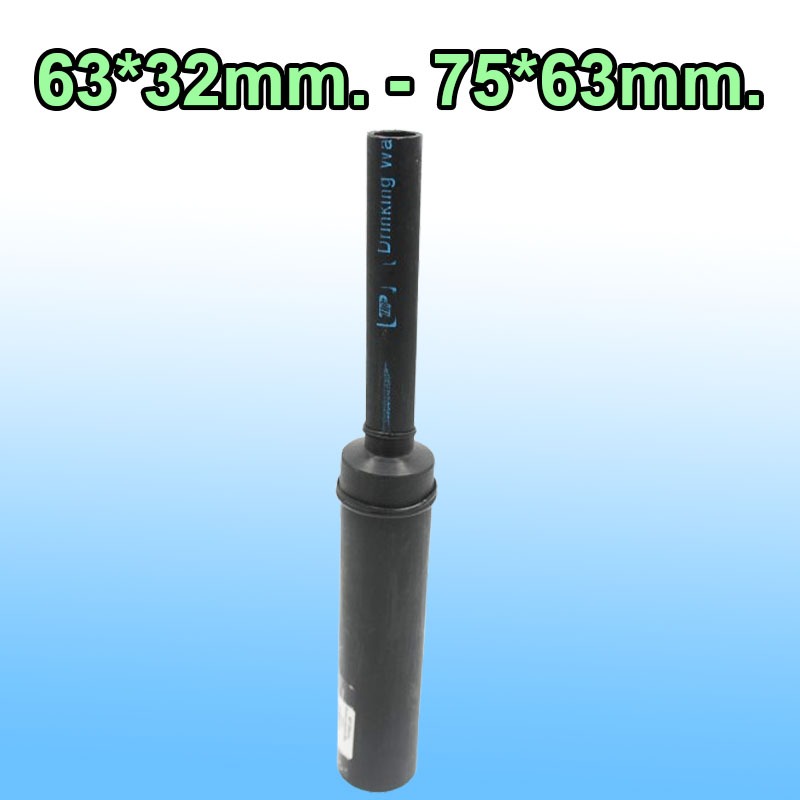 63*32mm. 63*40mm. 63*50mm. 75*40mm. 75*50mm. 75*63mm. ข้อต่อตรงลดแบบเชื่อม PN10