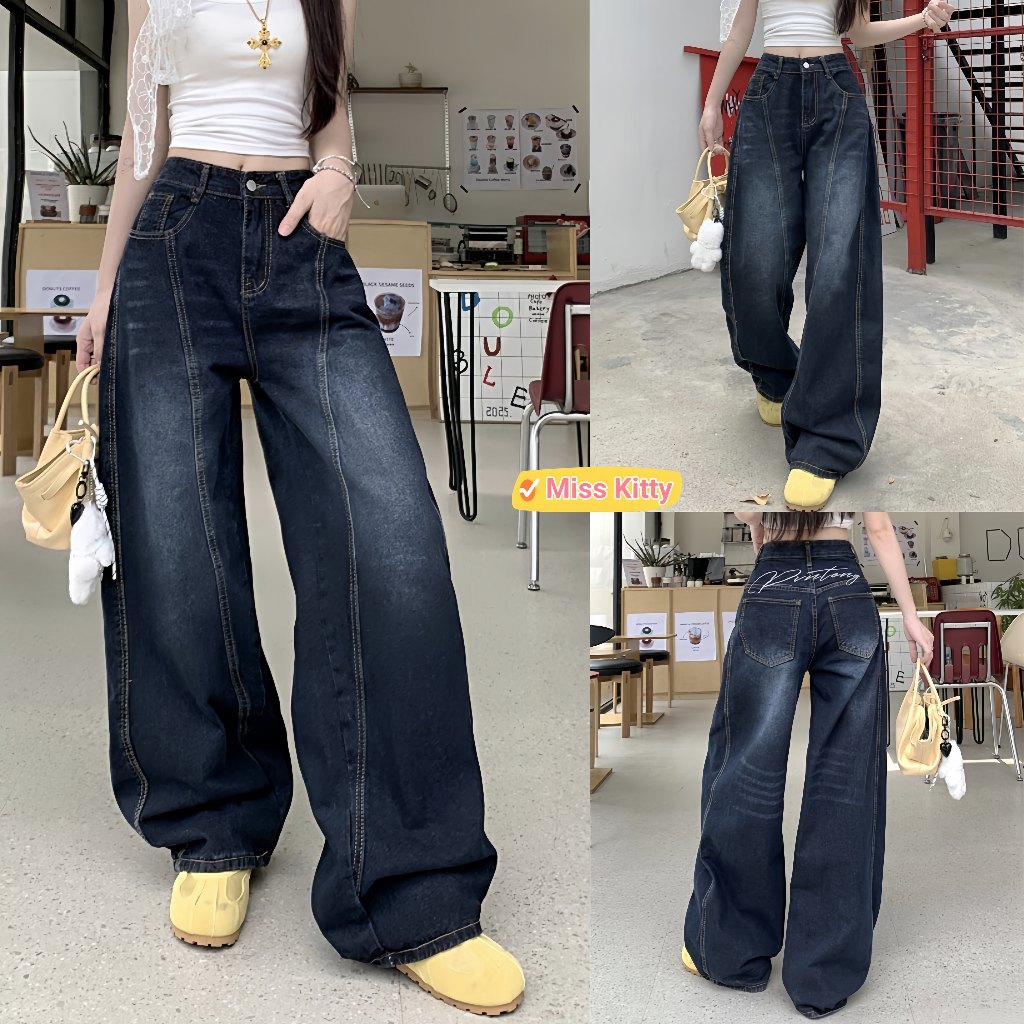 พร้อมส่ง สไตล์เกาหลี ถัดลายตัวอักษรด้านหลัง ใส่สบาย เข้ารูป เสื้อยืดคอกลม "NZ1963"🎀Miss Kitty❤️