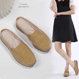 รองเท้าเปิดส้นเพื่อสุขภาพ 219-117 หนังนิ่ม พื้นนุ่ม