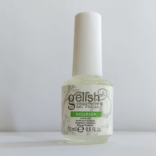 Gelish gel Top coat/Base coat/Strucre gel อบแห้งไม่ต้องเช็ดออก แบรน์ดที่ช่างไว้วางใจ ขนาด 15 ml. 🦄สินค้าพร้อมส่ง🦄