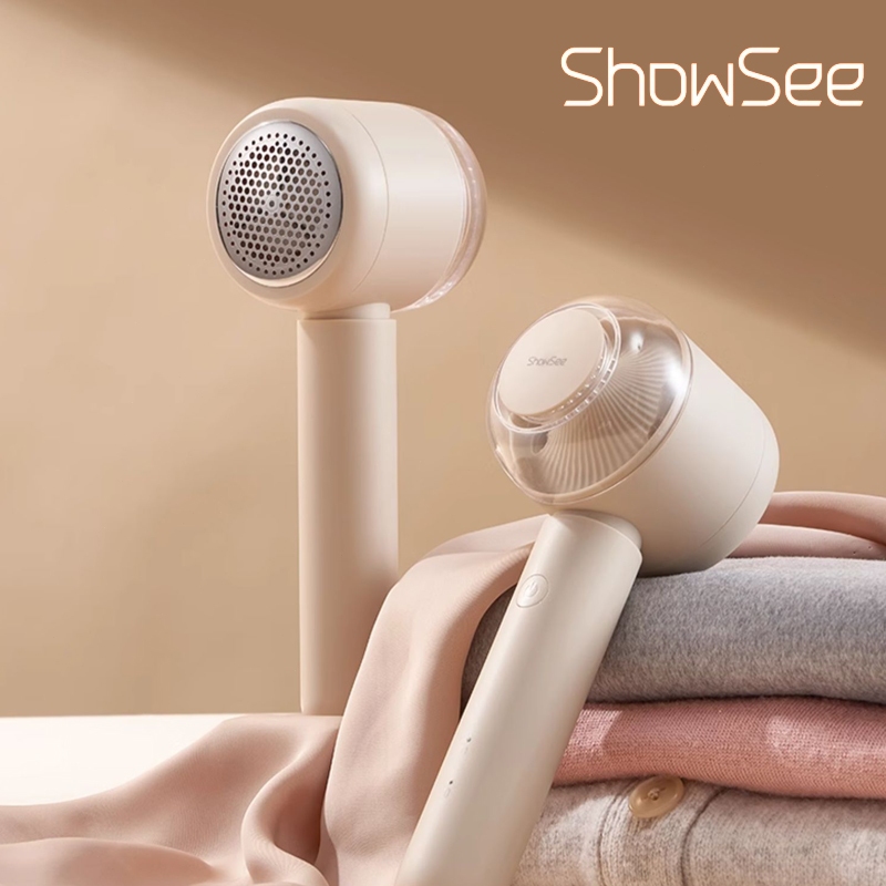[ลดเหลือ 199] Showsee เครื่องตัดขุยผ้า Lint Remover Hair Ball Fuzz Trimmer เครื่องกำจัดขนบนผ้า