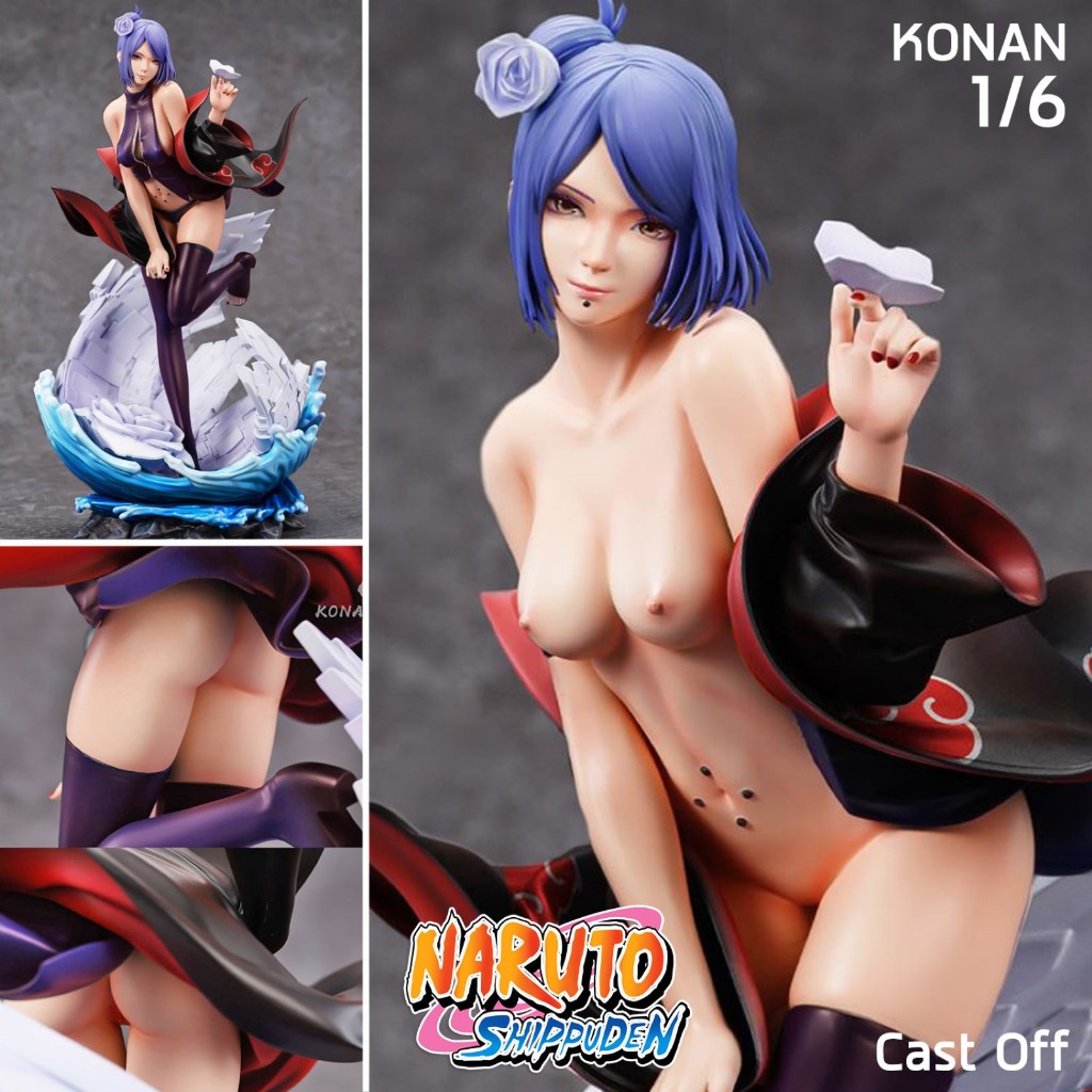 ฟิกเกอร์ Yomi Studio Ladies Series 05 Naruto Shippuden Ninja นินจาจอมคาถา โอ้โฮเฮะ ตำนานวายุสลาตัน K