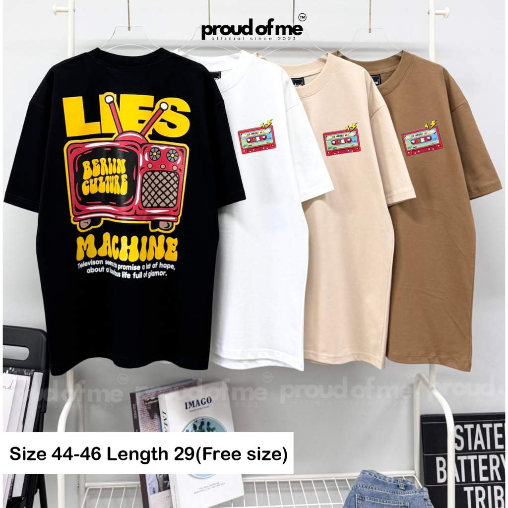 เสื้อยืด Proud of me รุ่น Lies Machine