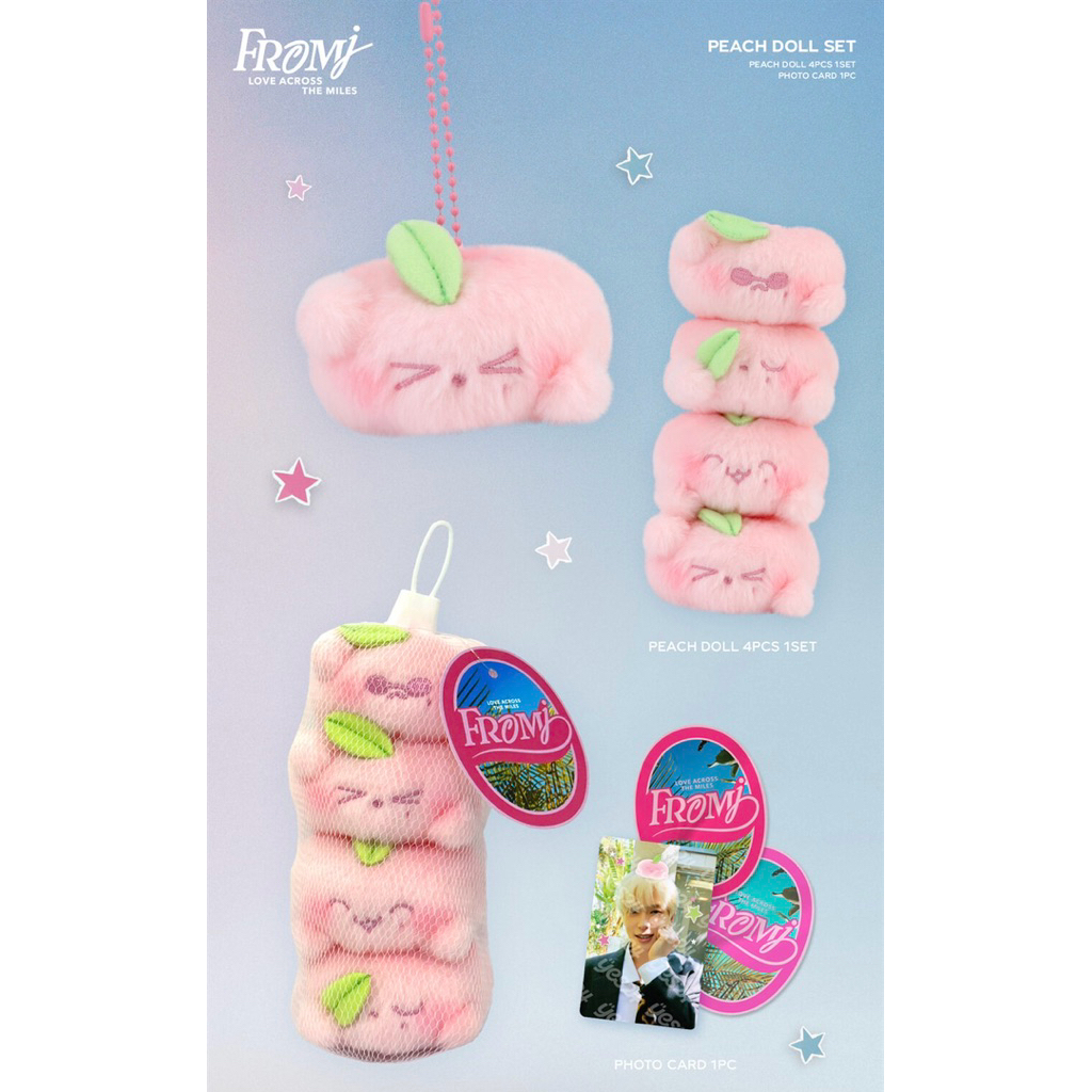 พร้อมส่ง ✨ JAEHYUN 1ST PHOTOBOOK [FROM J : LOVE ACROSS THE MILES] PEACH DOLL SET