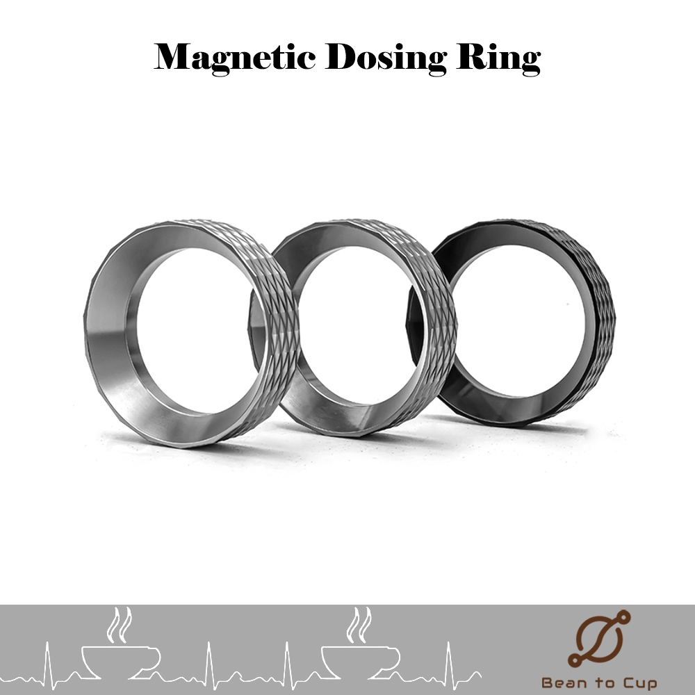 Magnetic Dosing Ring 58mm // Dosing Ring ขนาด 58mm สีดำ